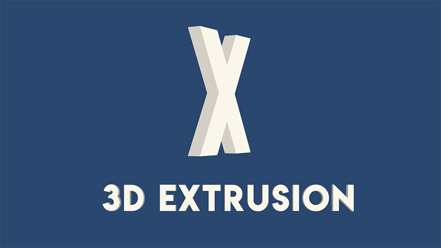 how to create 3d extrusion tutorial