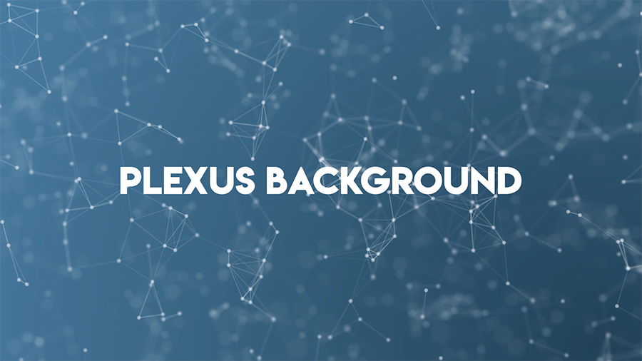 plexus background animation tutorial