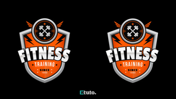 Vector-tracing-fitnes-logo