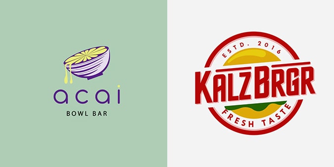 fast food restaurant logos