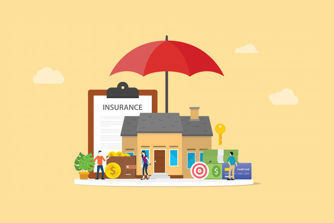 insurance logo design