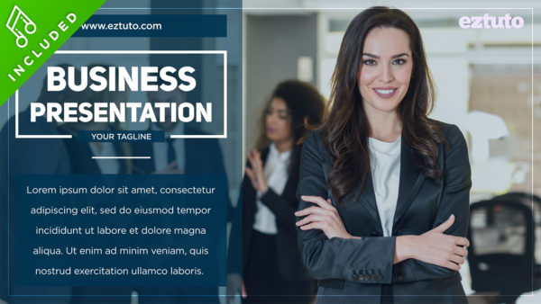 business presentation slideshow after effects template