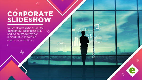 corporate slideshow after effects template